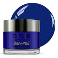 SNS Nail Dip Powder Googly Eyes – Blue Indigo Cobalt (EE14) 1.5 oz, 14-Day No UV