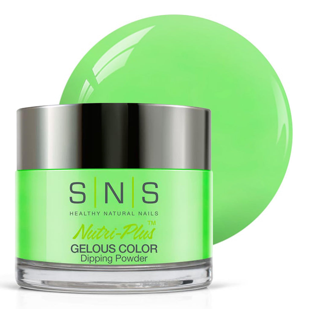 SNS Nail Dip Powder – Gorgeous Green (Green) – 1oz, Long-Lasting Color, Low Odor, No UV Lamp