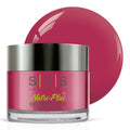 SNS Nail Dip Powder Japanese Rose Delight – Long-Lasting Red Color, No UV Lamp, 1oz