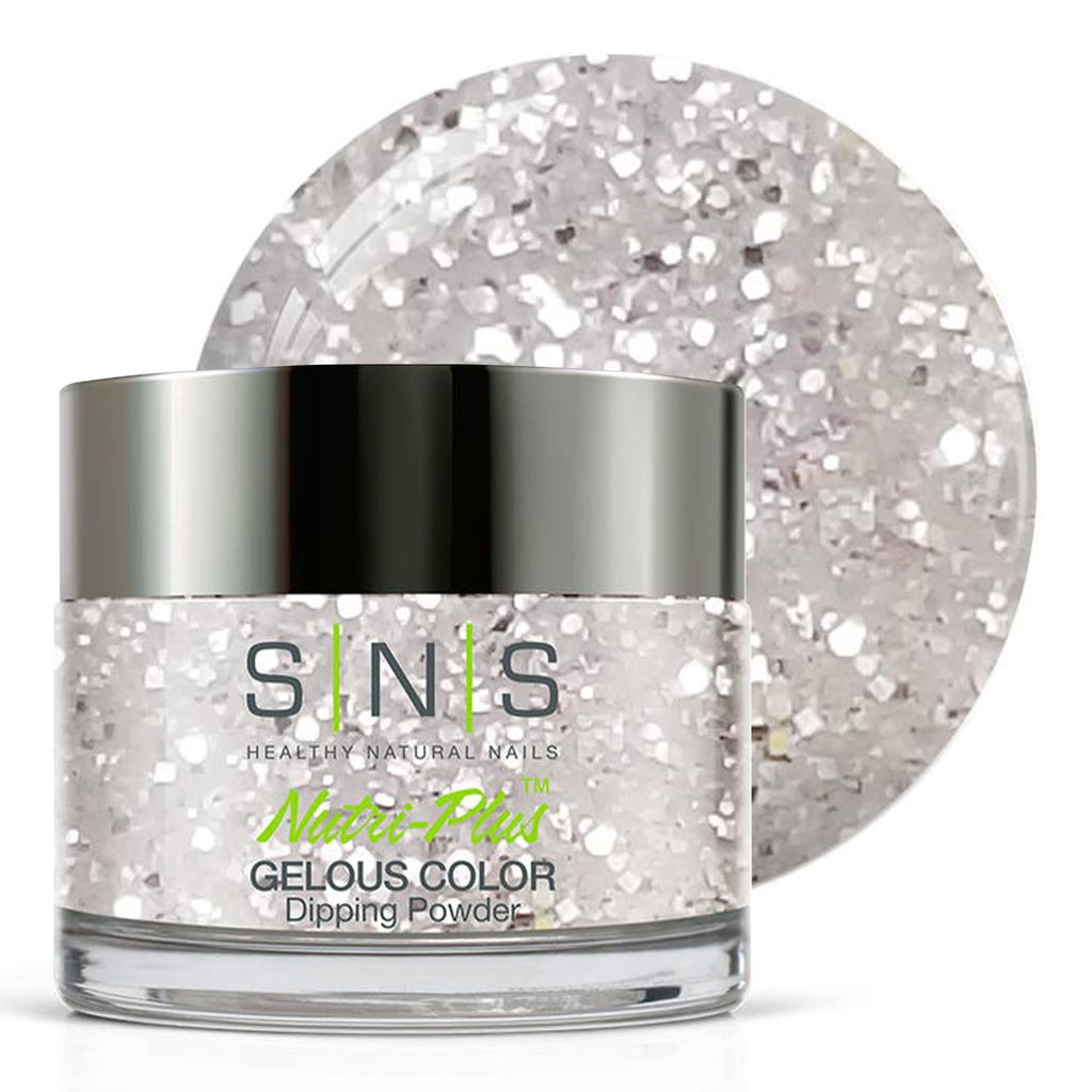 SNS Nail Dip Powder – Luxury Metallics & Glitter, No UV Lamp, 14-Day Wear, 1oz