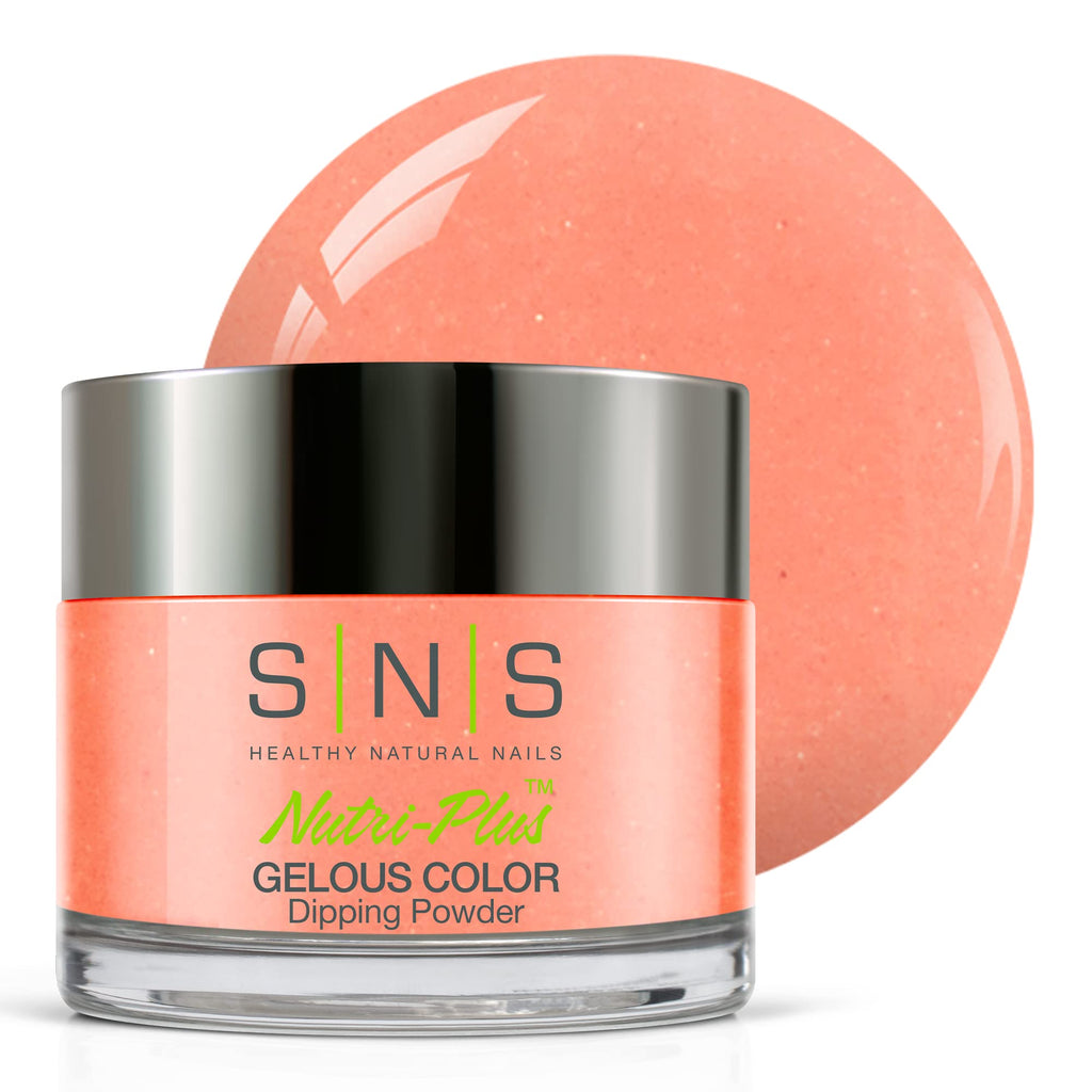 SNS Nail Dip Powder Monkey Forest Peach – Long-Lasting Dip Color, Low Odor, No UV Lamp, 1.5 Oz