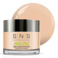 SNS Nail Dip Powder Twice Shy - Natural Nude Shimmer | 14-Day Color, Low Odor, No UV Lamp
