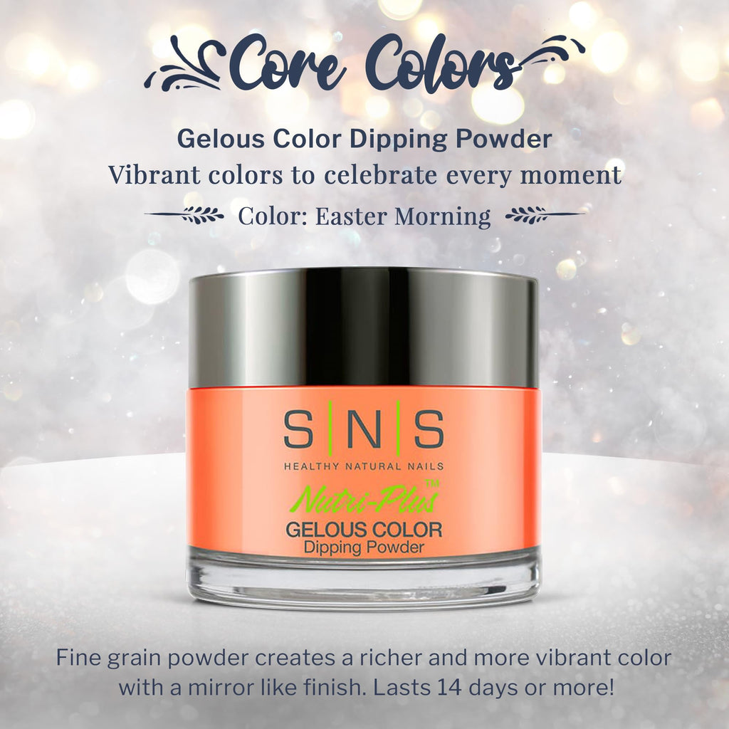SNS Healthy Natural Nails Gelous Color 391 Dip Powder – 1oz Easter Morning