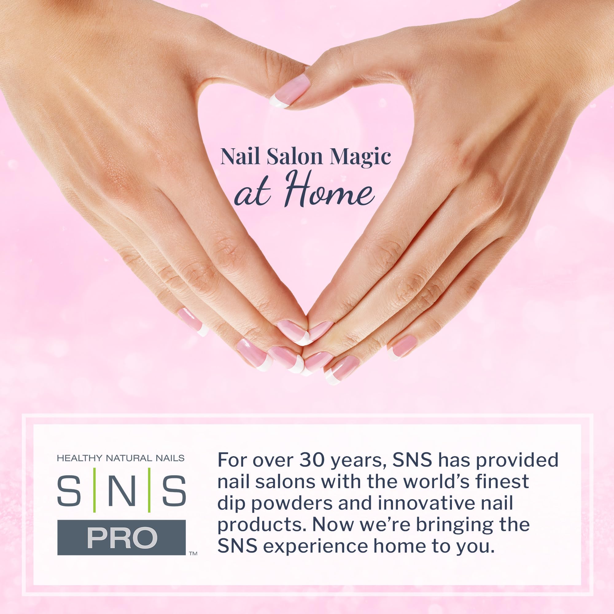 SNS Nail Dip Powder French White – Long-Lasting Color, Low Odor, No UV Lamp Needed | 4 Oz