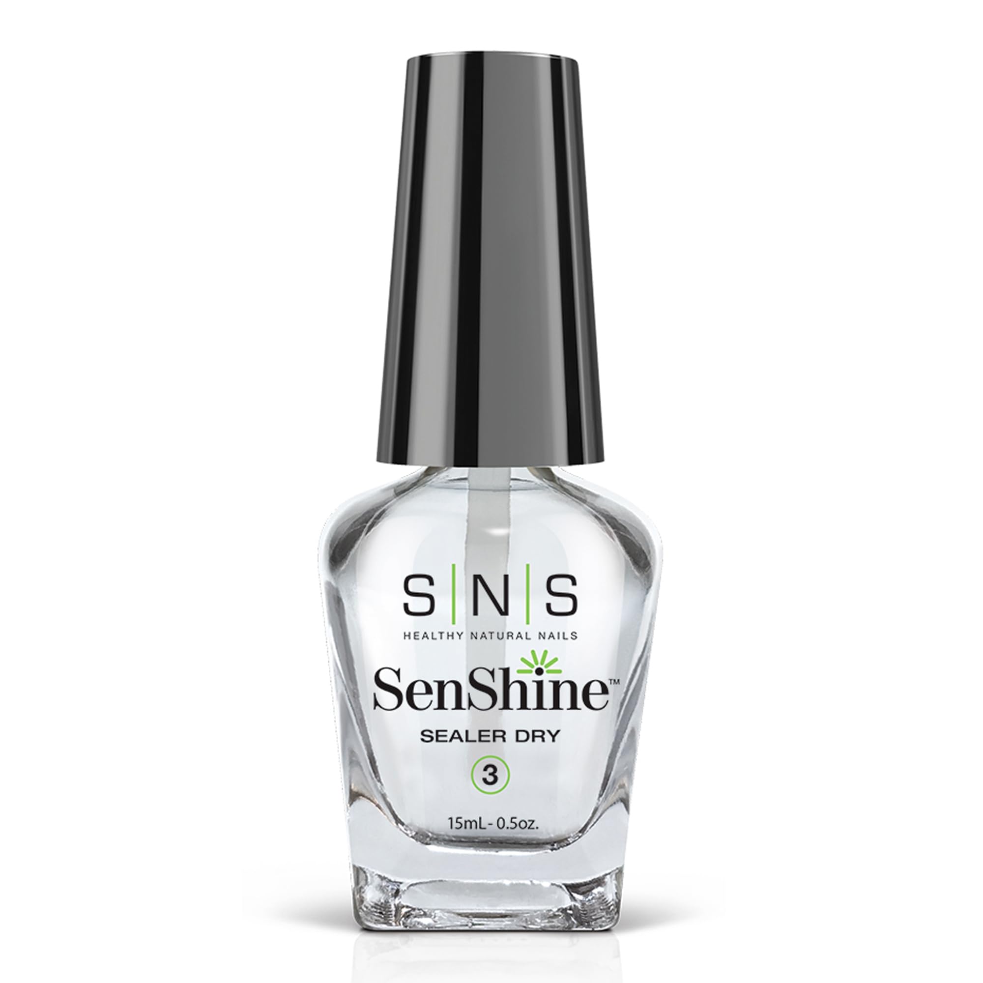 SNS SenShine Sealer Dry – Dip Powder Sealer & Hardener (0.5 oz)