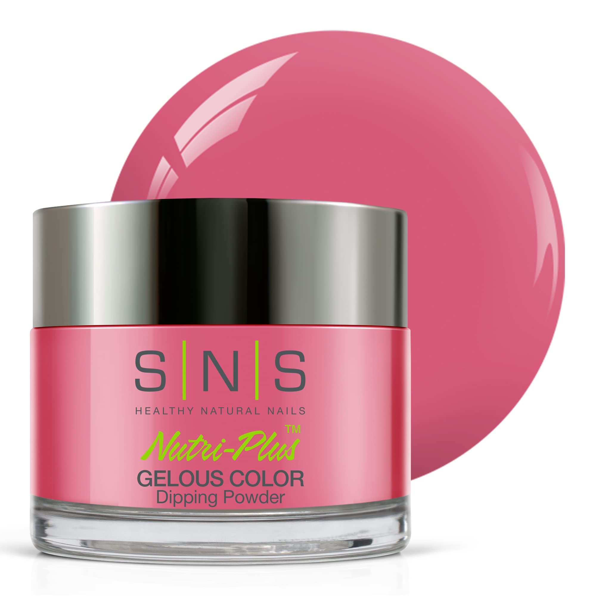SNS Nail Dip Powder What A Tulle Pink Magenta Cream – 14 Days, Low Odor, No UV