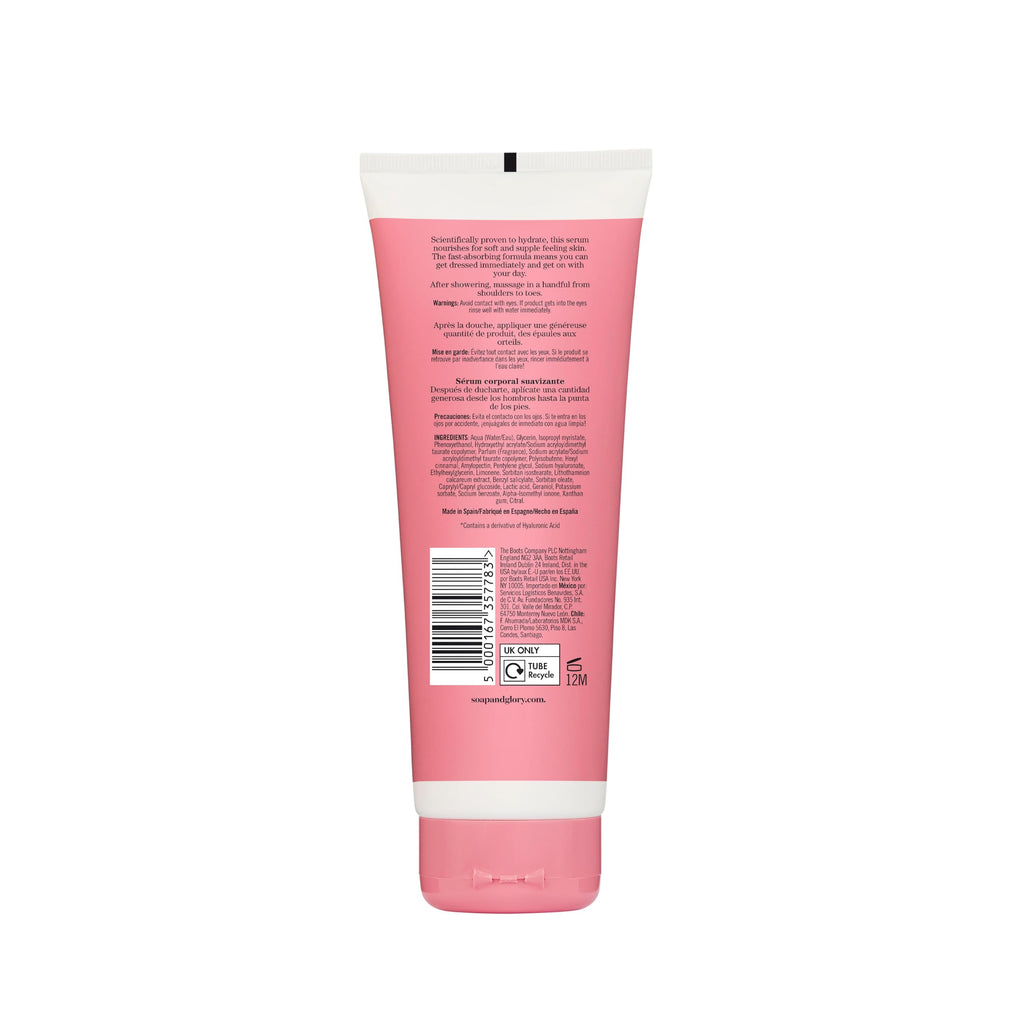Soap & Glory Hydrate Expectations Body Serum – Hyaluronic Acid, Vegan, Lightweight & Fast-Absorbing (8.4 fl oz Pack of 2)