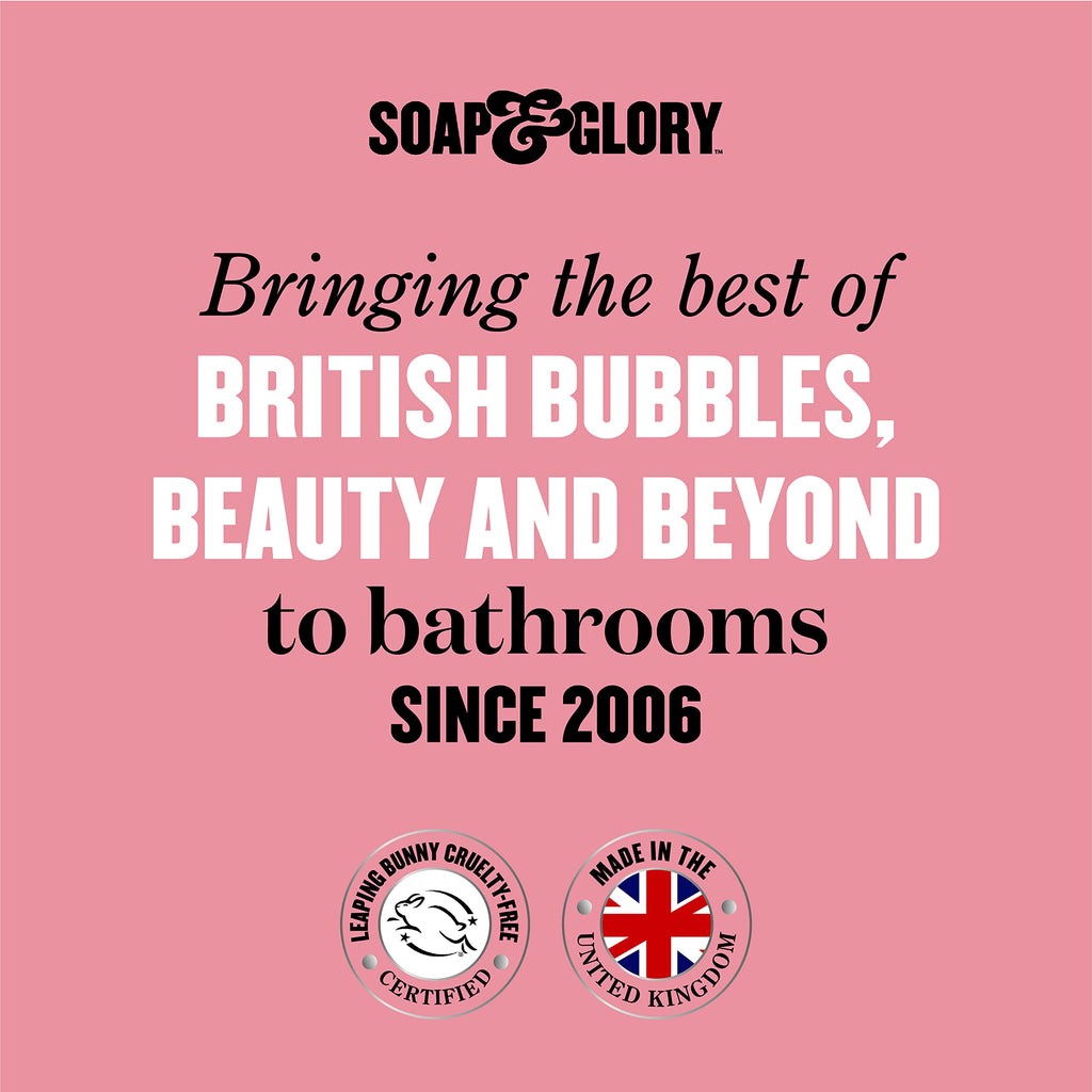 Soap & Glory Original Pink Heel Genius Self-Heating Foot Mask – Hydrating Exfoliating Treatment (100ml)