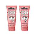 Soap & Glory Original Pink The Scrub Of Your Life Exfoliating Body Scrub – Vegan, Rose & Bergamot, 200ml x2