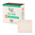 Soapbox Hair Conditioner Bar with Tea Tree Oil – Purify Dry, Damaged Hair (2oz) • Vegan, Sulfate Free