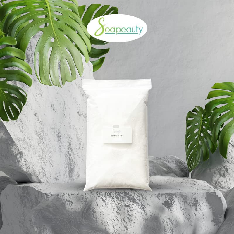 Soapeauty DENDRITIC Salt 5 lbs – Bath Salt, Milk Bath, Exfoliant | Premium Fine Grain for Body Relaxation (Pack of 2)