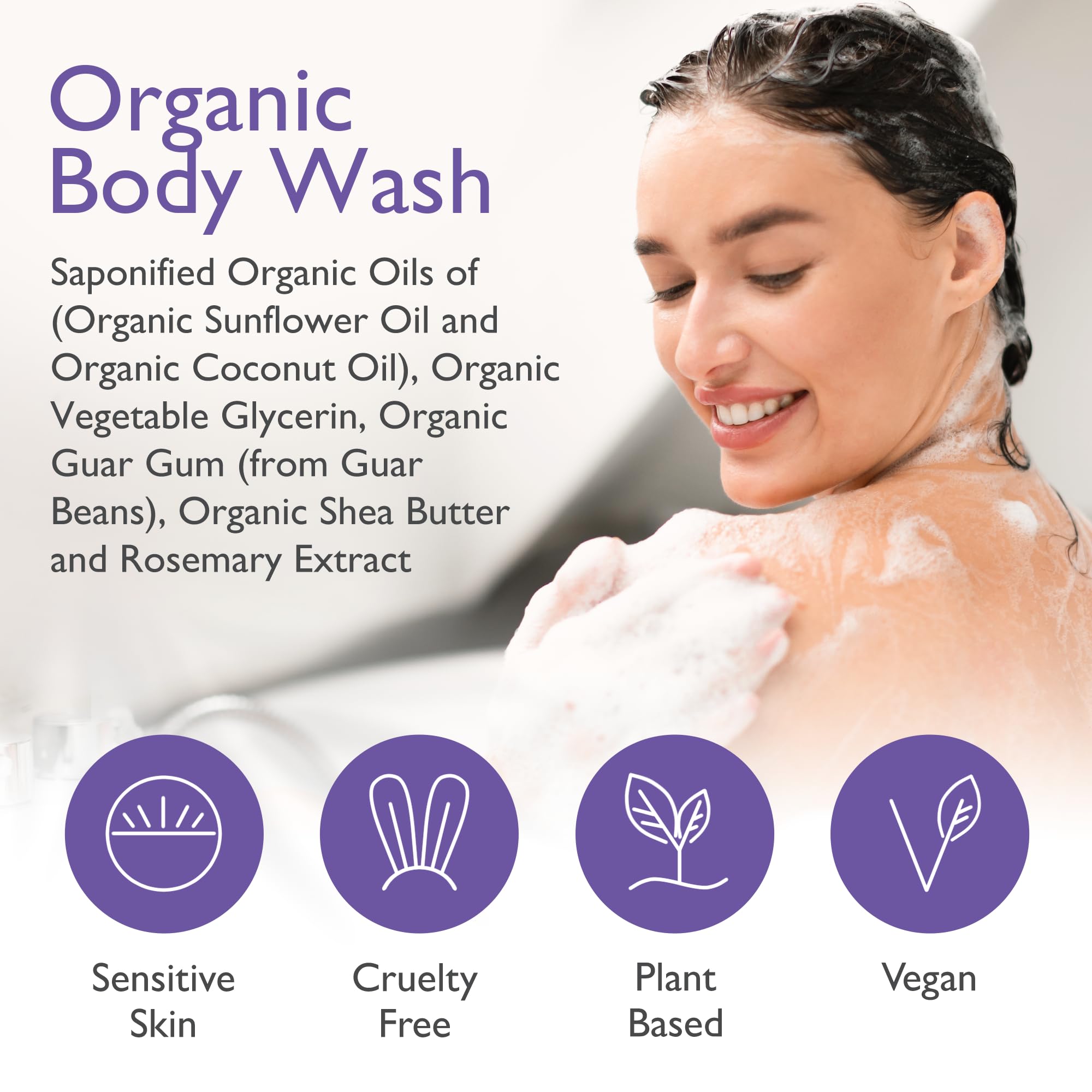 SoCal Suds & Company Lavender Shea Butter Hand & Body Wash - 12oz Twin Pack