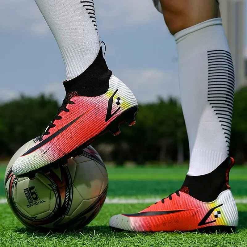 Soccer Shoes From Turkey Original Boots Footsal Football Artificial Leather Four Seasone Futsal Different Color