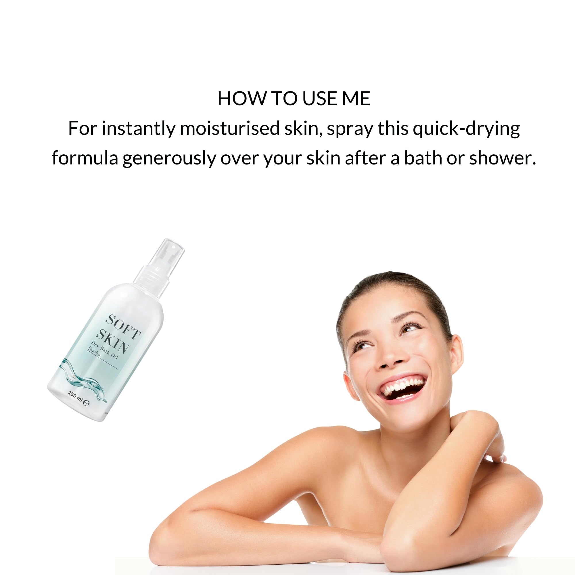 Soft Skin Jojoba Original Dry Oil Spray – Pack of 2, 5.28 fl oz each