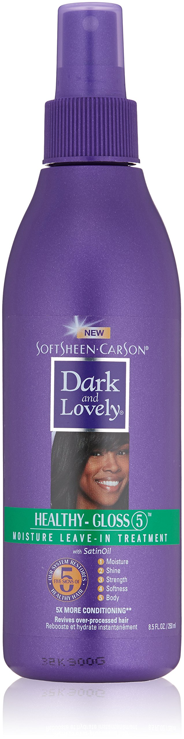 SoftSheen Dark and Lovely Healthy-Gloss 5 Moisture Leave-In Treatment – 8.5 fl oz