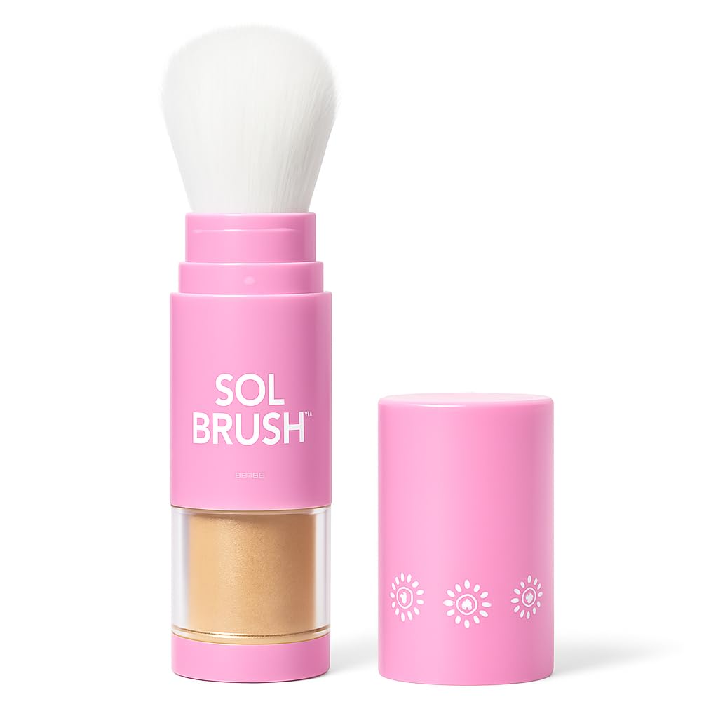 Sol Brush Minis SPF 50 Mineral Sunscreen with Brush-On Applicator