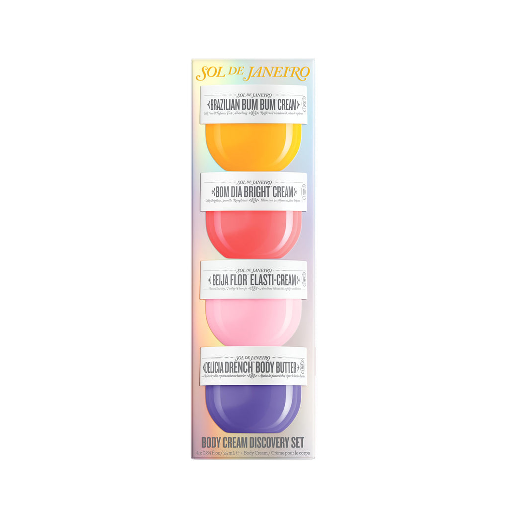 Sol de Janeiro Body Boldly Cream Discovery Set – 4x25mL Minis (Amazon Exclusive)