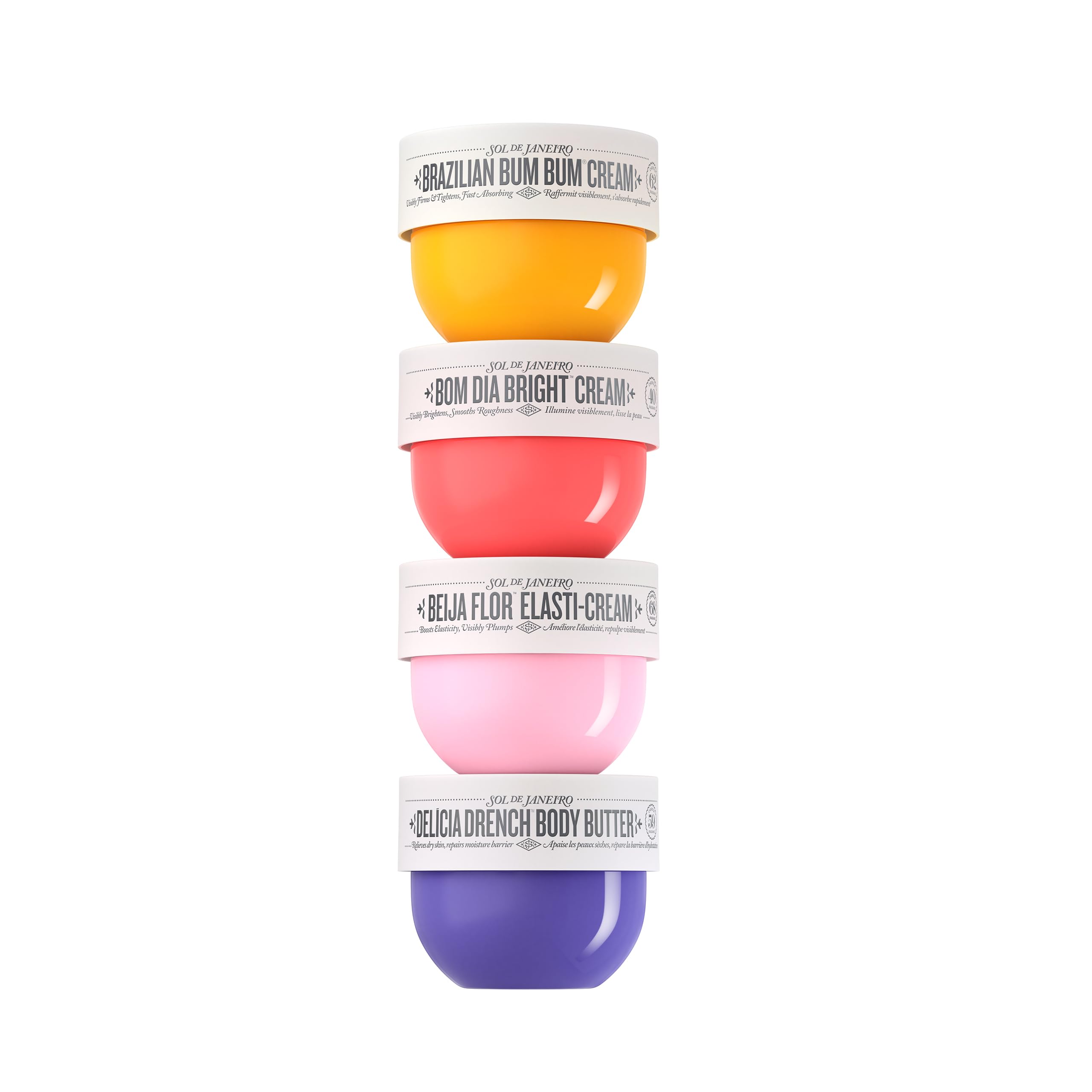 Sol de Janeiro Body Boldly Cream Discovery Set – 4x25mL Minis (Amazon Exclusive)