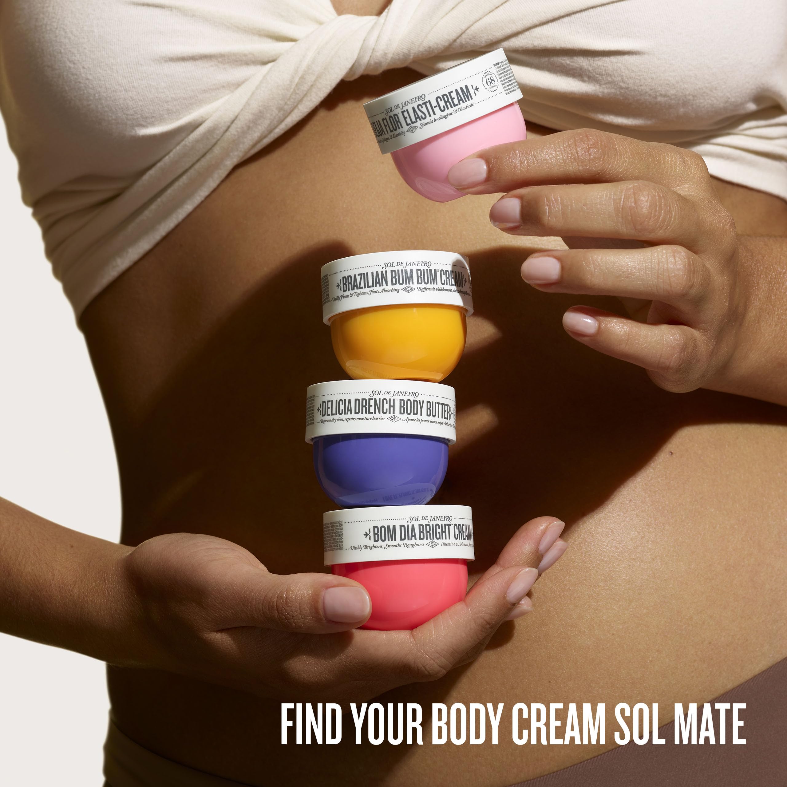 Sol de Janeiro Body Boldly Cream Discovery Set – 4x25mL Minis (Amazon Exclusive)