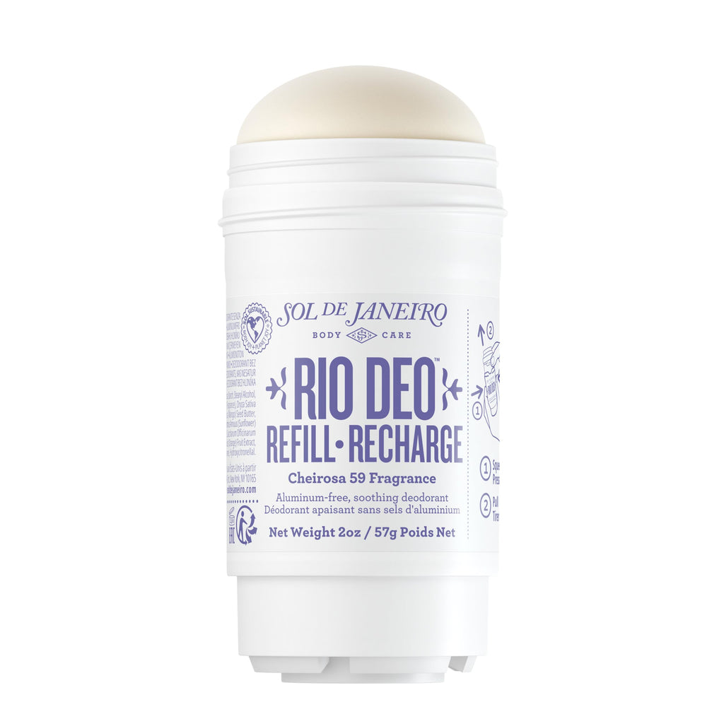 Sol de Janeiro Rio Deo Cheirosa 59 Deodorant Refill Cartridge – Aluminum-Free, Baking Soda-Free