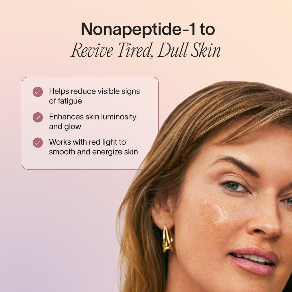 SolaWave Skin Therapy Activating Serum with 2-Pack Refills | Hydrating Red Light Therapy & Microcurrent Support