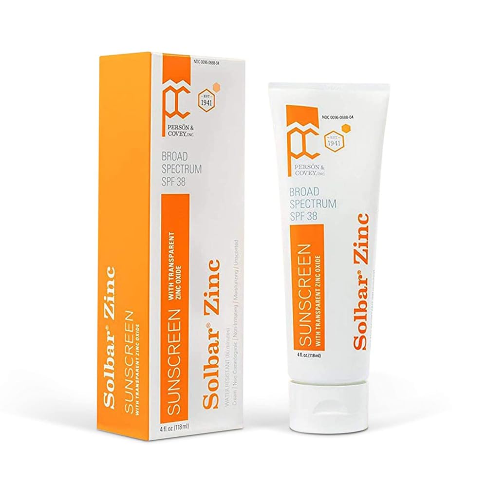 Solbar Zinc Sun Protection Cream SPF 38 – 4 oz (Pack of 3)