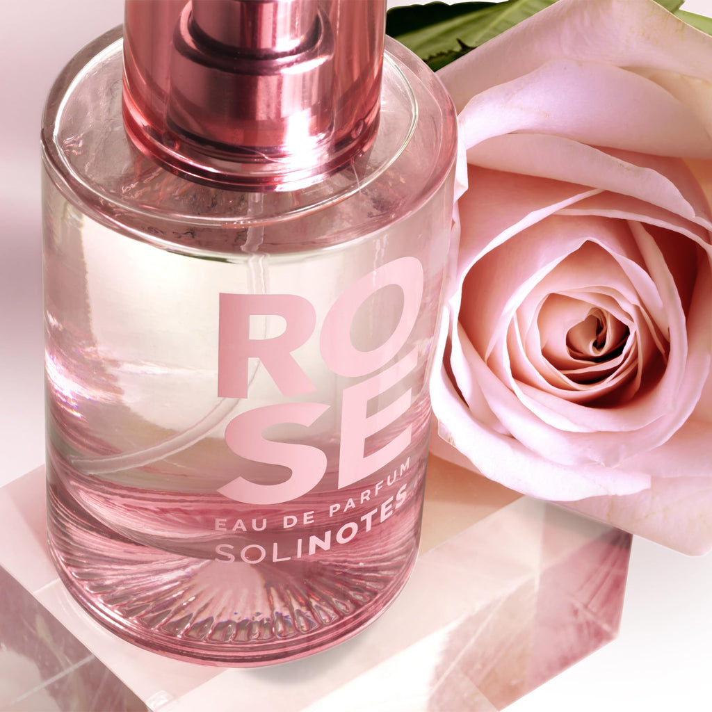 Solinotes Rose Perfume for Women – 1.7 Fl Oz / 50 ml – Clean, Vegan, Cruelty-Free, Made in France