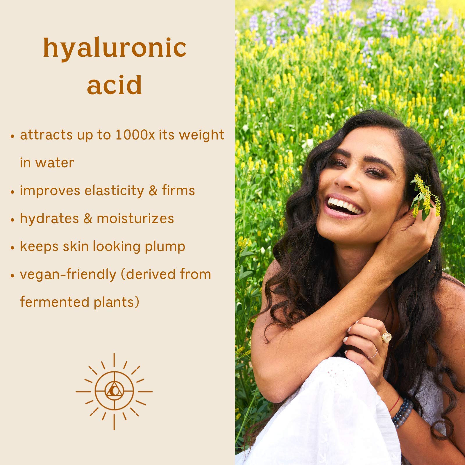 Solluna by Kimberly Snyder Plant-Based Vitamin C Serum — Hydrating, Firming & Soothing (1 oz)