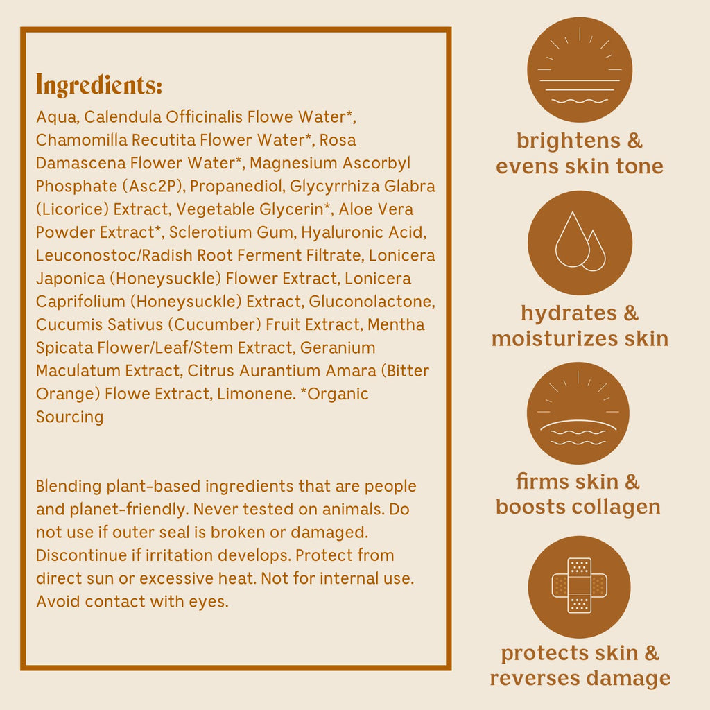 Solluna by Kimberly Snyder Plant-Based Vitamin C Serum — Hydrating, Firming & Soothing (1 oz)