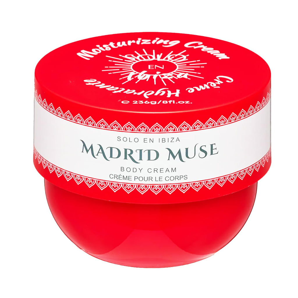 Solo en Ibiza Barcelona Bliss Body Cream, Blue – Deep Hydration & Non-Greasy Feel