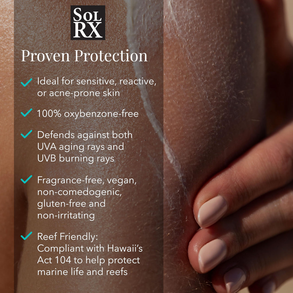 SolRX Sport Sunscreen SPF 30 Dry Spray | Reef-Friendly & Fast-Drying