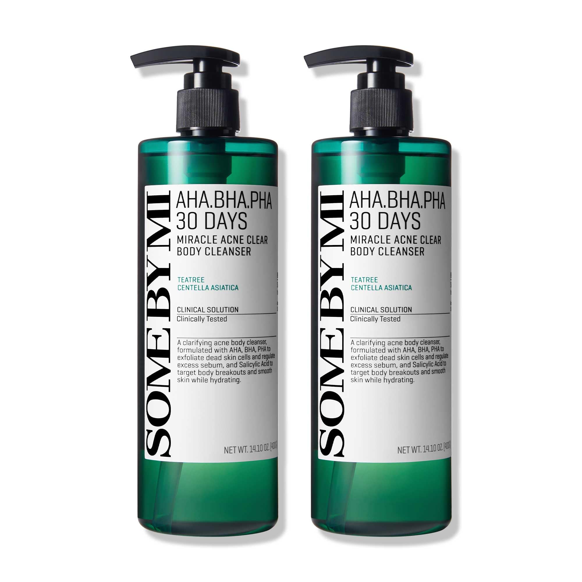 SOME BY MI AHA BHA PHA 30 Days Miracle Acne Clear Body Cleanser – Pack of 2