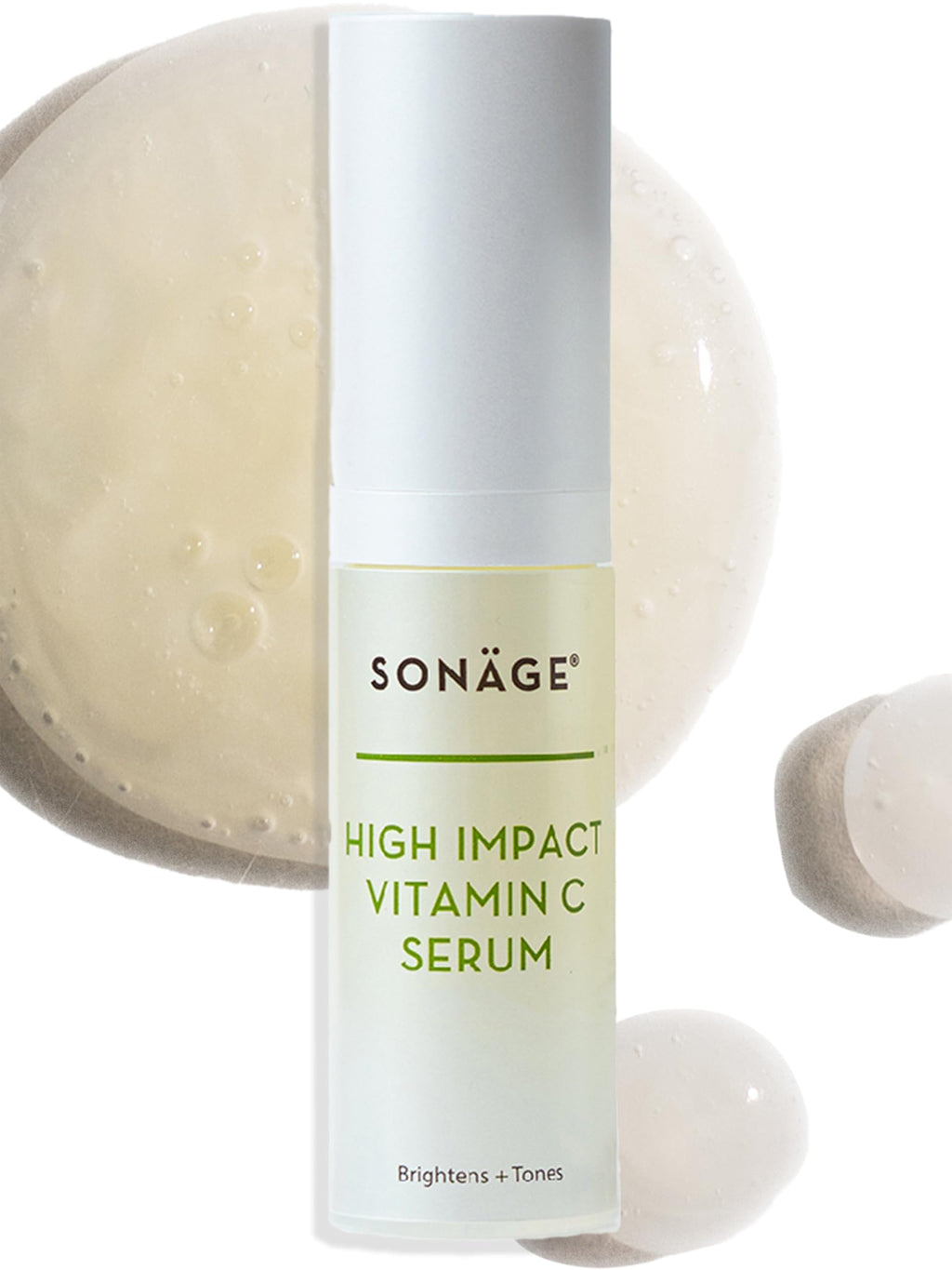SONAGE High Impact Vitamin C Serum with Hyaluronic Acid – Hydrates & Fades Dark Spots (30 ml)