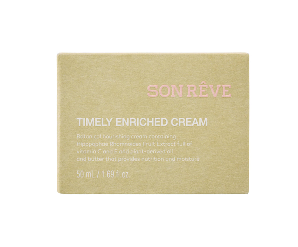 SONREVE Timely Enriched Cream – Ceramide Moisturizer for Dry, Sensitive Skin