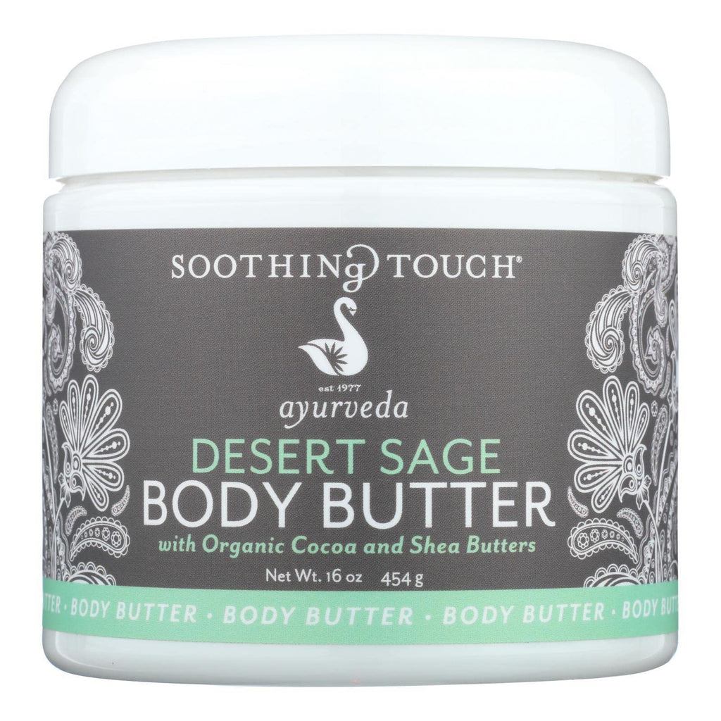 Soothing Touch Desert Sage Body Butter – 16 oz | Deep Moisture, Quick Absorption
