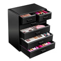 Sorbus Acrylic Makeup Organizer – Large 4-Drawer + 2-Small Drawer Vanity Storage