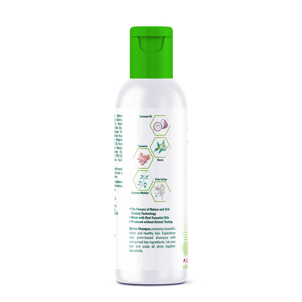Sorion Collagen-Boost Shampoo with Coconut Oil and Pala Indigo | Gentle Scalp Care