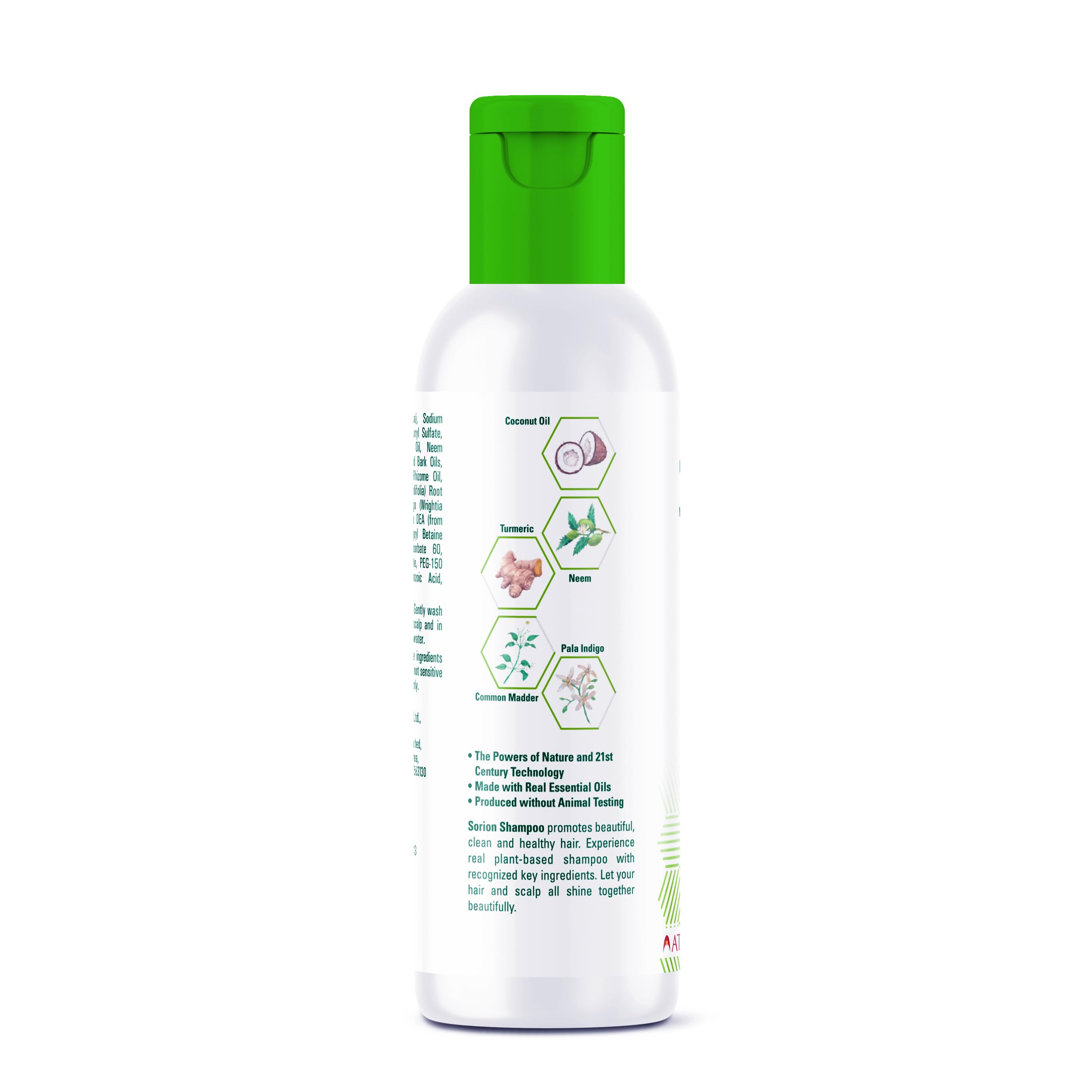 Sorion Collagen-Boost Shampoo with Coconut Oil and Pala Indigo | Gentle Scalp Care