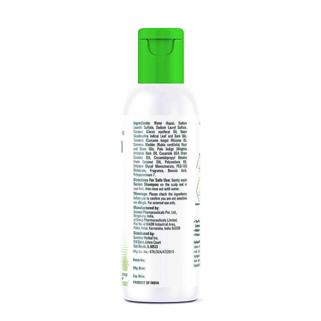 Sorion Collagen-Boost Shampoo with Coconut Oil and Pala Indigo | Gentle Scalp Care