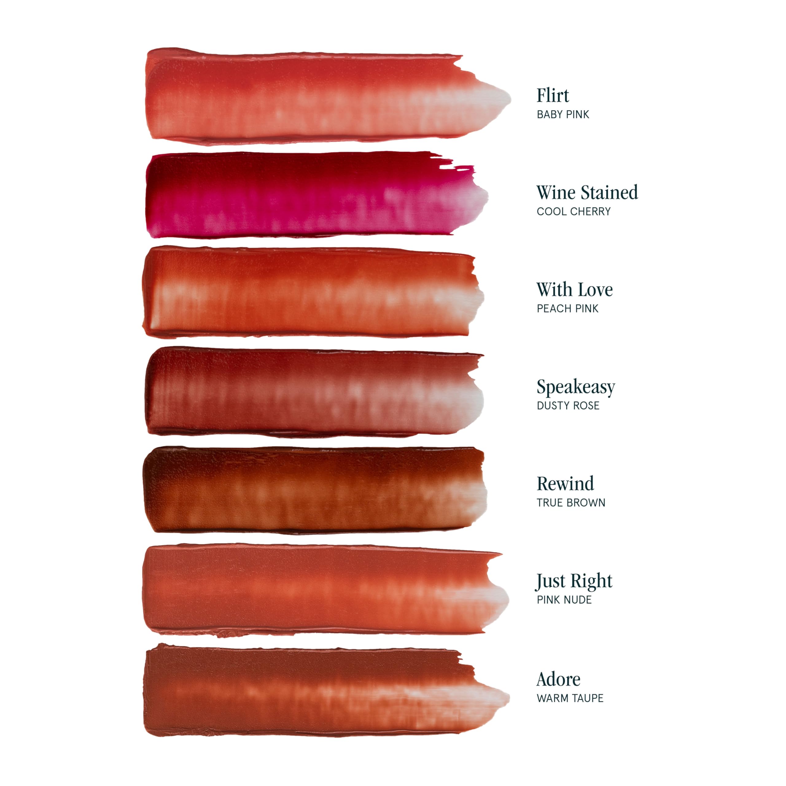 SOSHE Beauty Ceramide Refillable Lip Silk | Flirt Baby Pink | Sheer Hydration Lip Color
