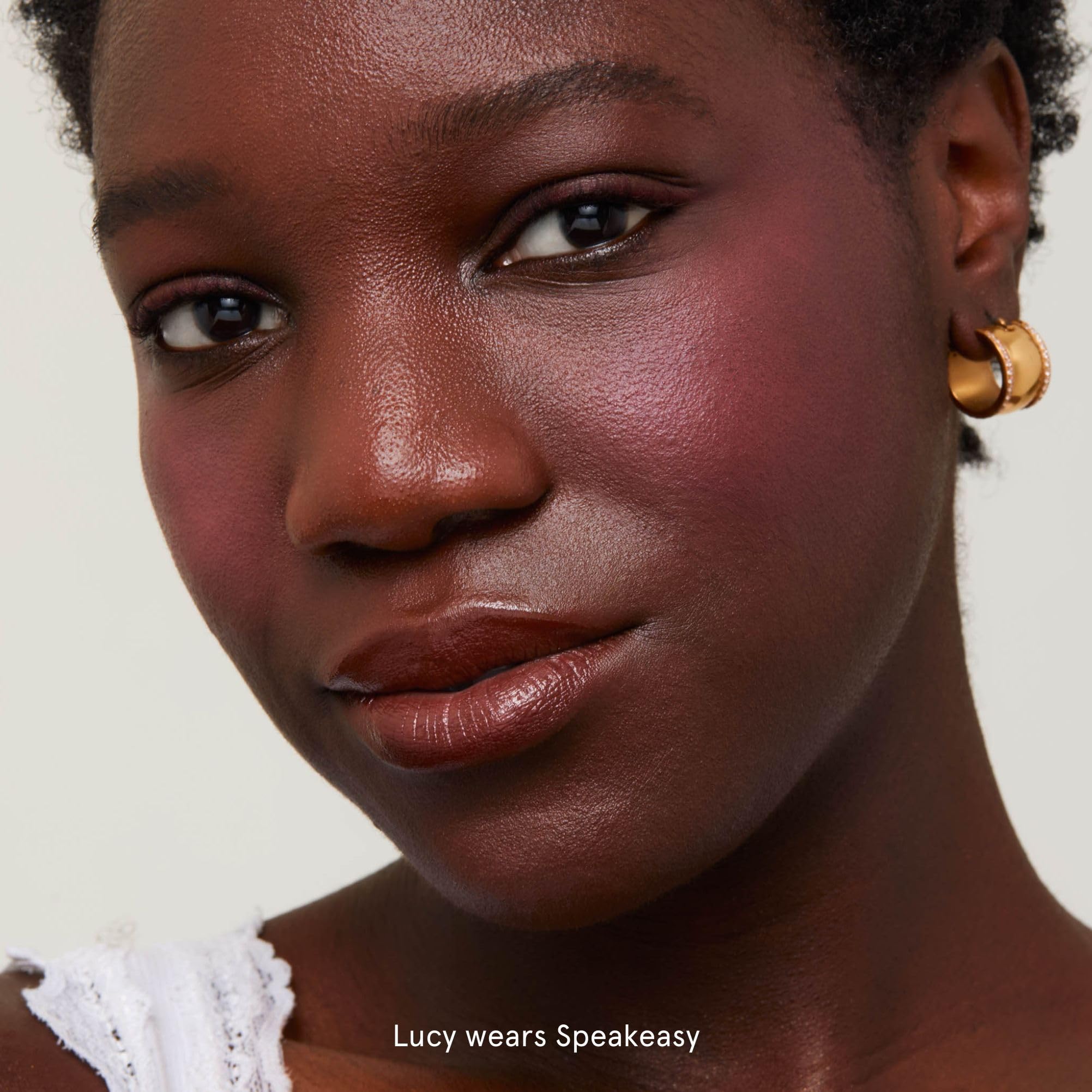 SOSHE Beauty - Blurring Pillow Blush Speakeasy Dusty Mauve | Cream-to-Powder, Vegan, Cruelty-Free
