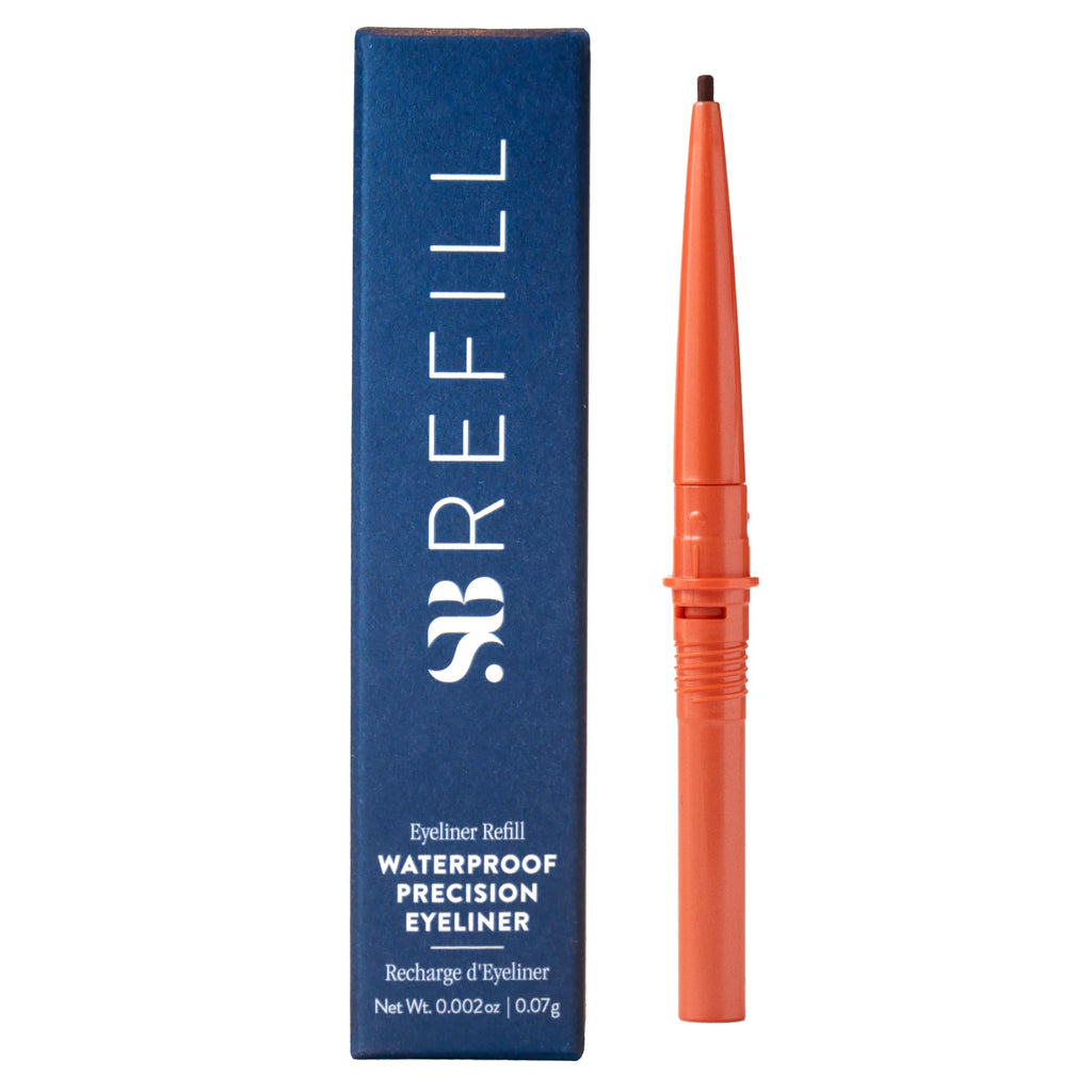 SOSHE Beauty Waterproof 1.5mm Gel Eyeliner Refill – Lovesick Burgundy Brown, Smudge-Proof, Cruelty-Free, Plastic Negative
