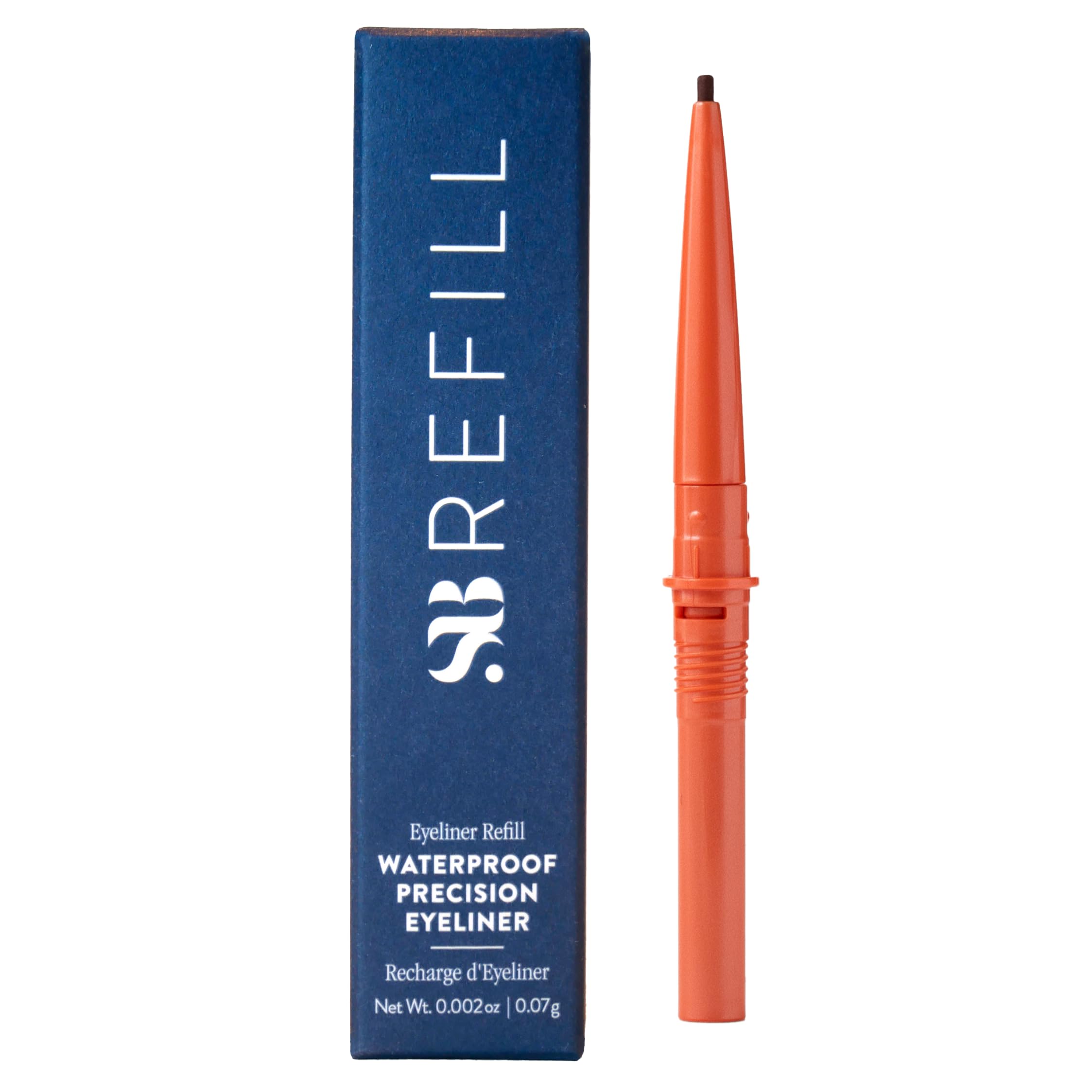 SOSHE Beauty Waterproof 1.5mm Gel Eyeliner Refill – Lovesick Burgundy Brown, Smudge-Proof, Cruelty-Free, Plastic Negative