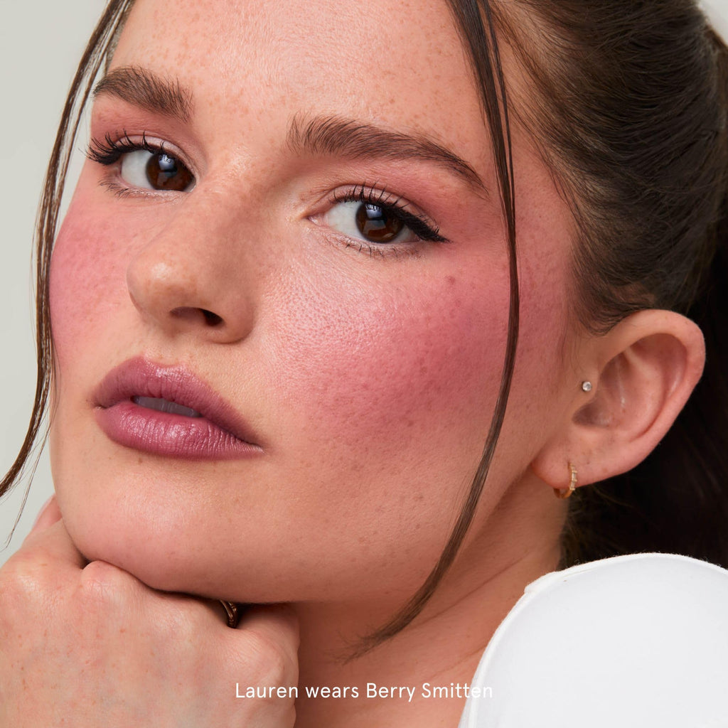 SOSHE Beauty - Blurring Pillow Blush Refill in Berry Smitten | Cream-to-Powder, Skin-Loving Formula