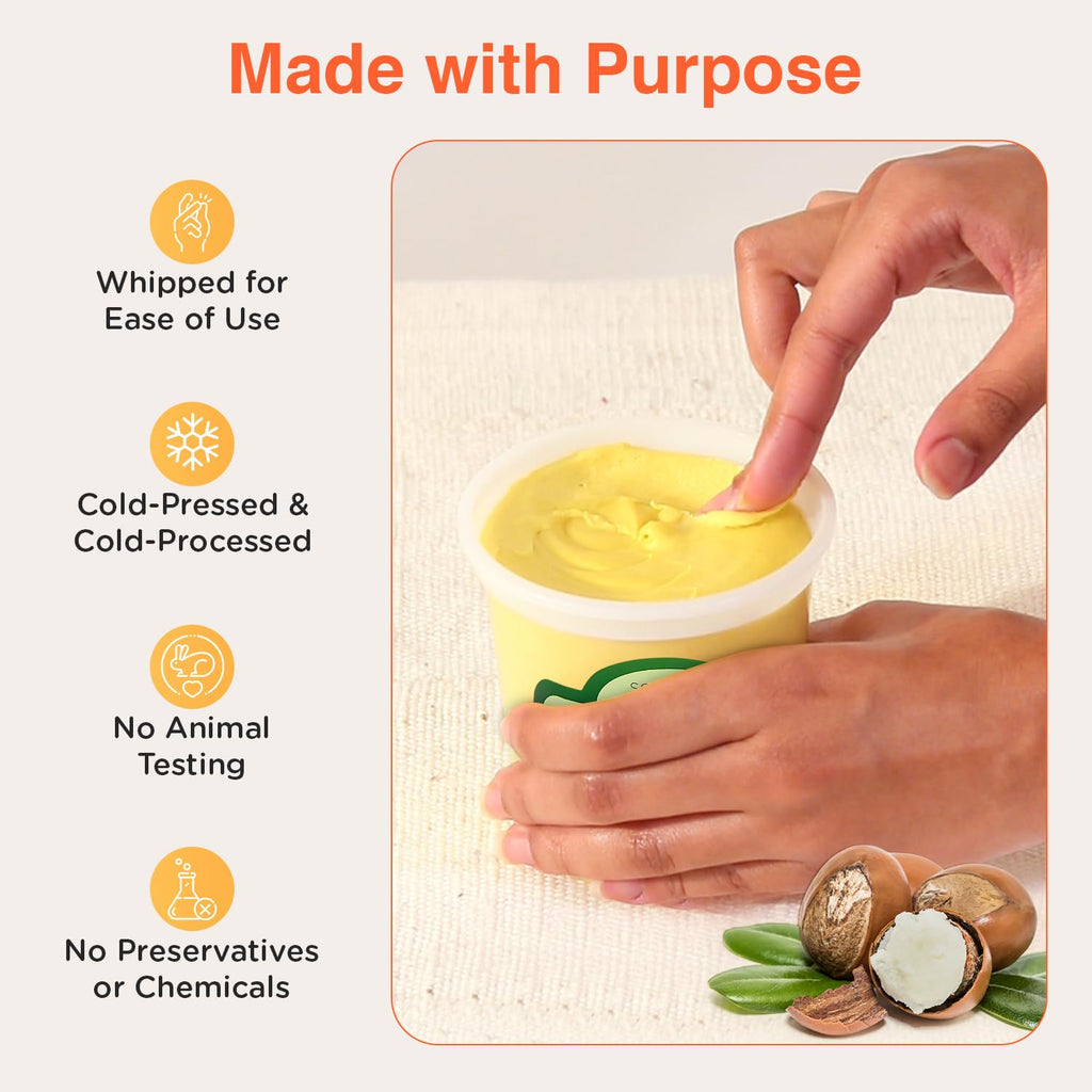 SoShea Whipped Shea Butter Vanilla Spice – Deep Hydration, 11.5oz (326g), Vegan & Cold-Processed