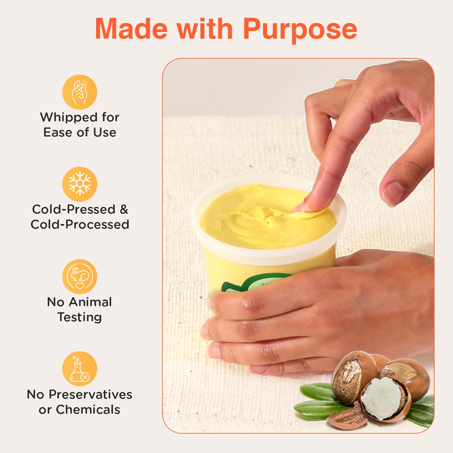 SoShea Whipped Shea Butter Vanilla Spice – Deep Hydration, 11.5oz (326g), Vegan & Cold-Processed