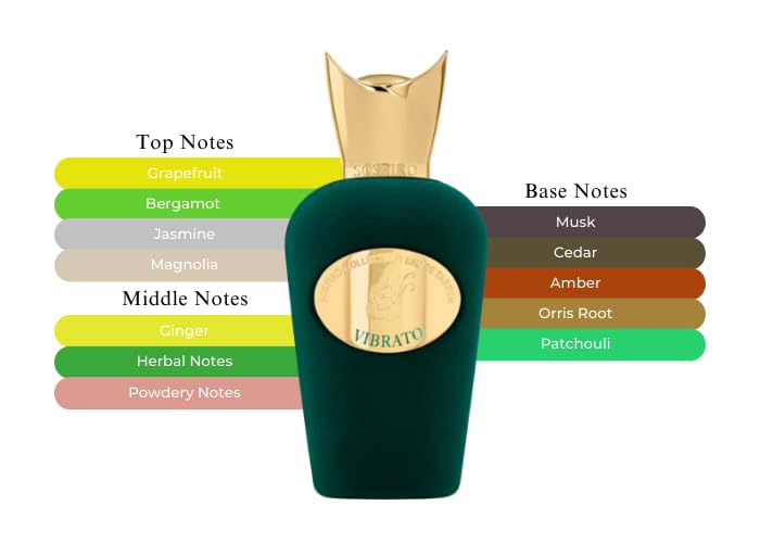 Vibrato Scent by Sospiro – Sophisticated Floral-Citrus Woody Fragrance