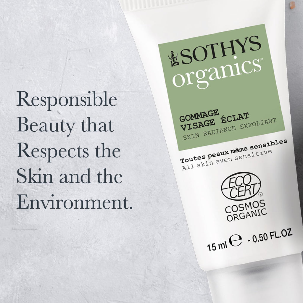 SOTHYS Skin Radiance Exfoliant | Gentle Organic Face Scrub for All Skin Types
