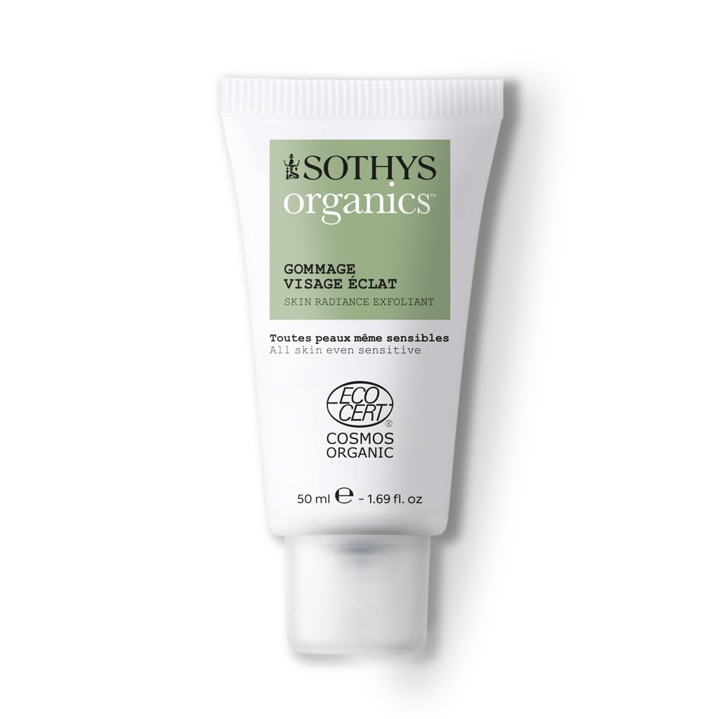 SOTHYS Skin Radiance Exfoliant | Gentle Organic Face Scrub for All Skin Types