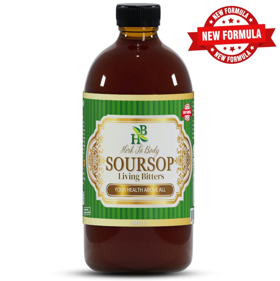 Organic Soursop Living Bitters  - Wellness Blend 500ml
